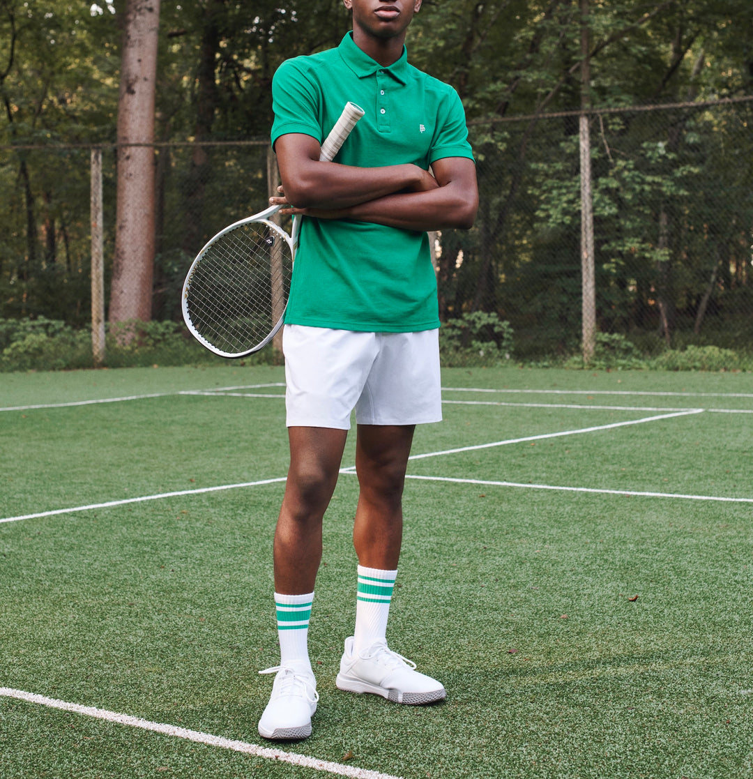 Playing Tennis White Tennis Outfit Male 80's Tennis Player Costume