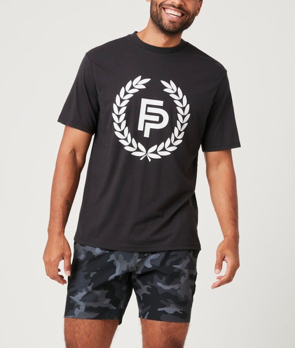 Men's Flint Park Original Logo T in Black