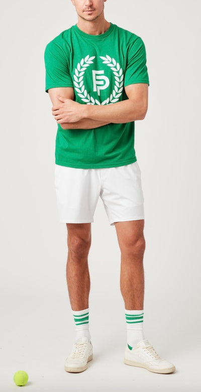 Men's Flint Park Original Logo T in Kelly Green