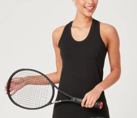Women's Volley Tank in Black