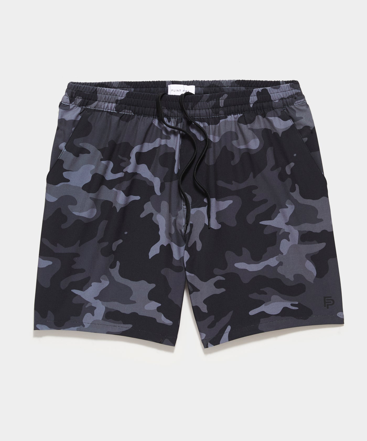Men's Advantage Short (UnLined) in Black Camo