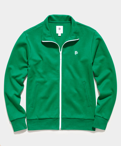 Men's Tennis Pickeball Zip-up Court Jacket in Kelly Green by Flint Park