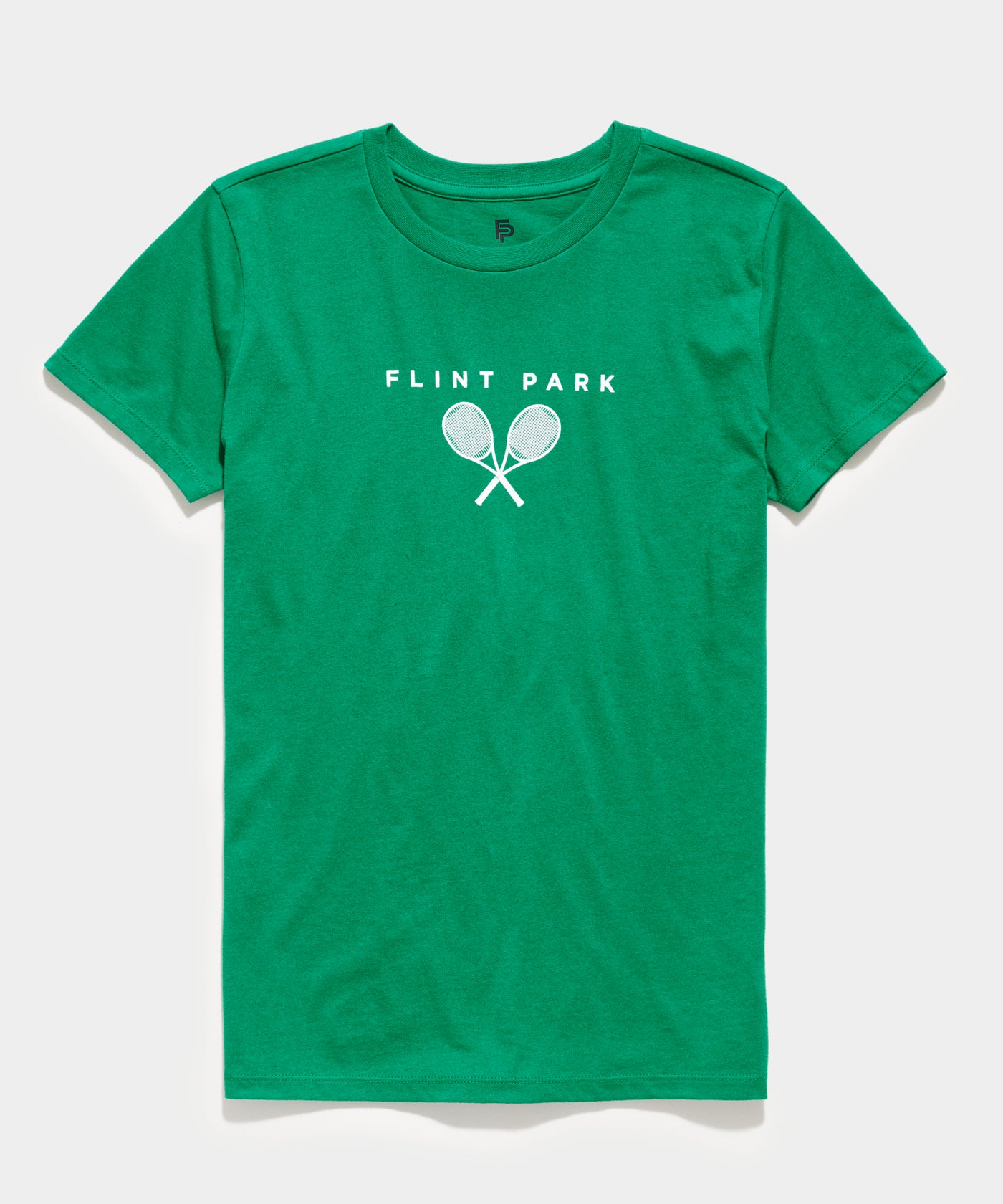 Women's Racquet T-shirt in Kelly Green