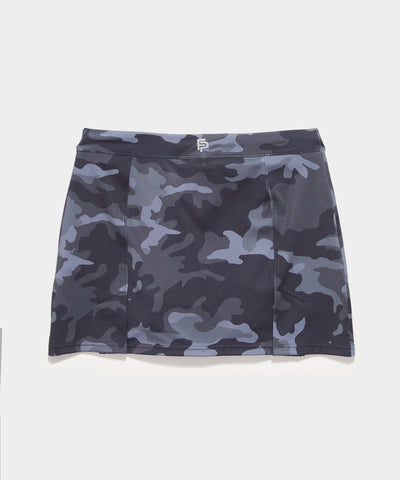 Women's Love Sexy Tennis Skirt in Black Camo by Flint Park