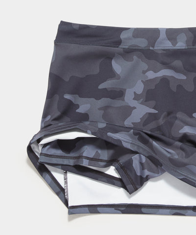 Women's Love Sexy Tennis Skirt in Black Camo by Flint Park