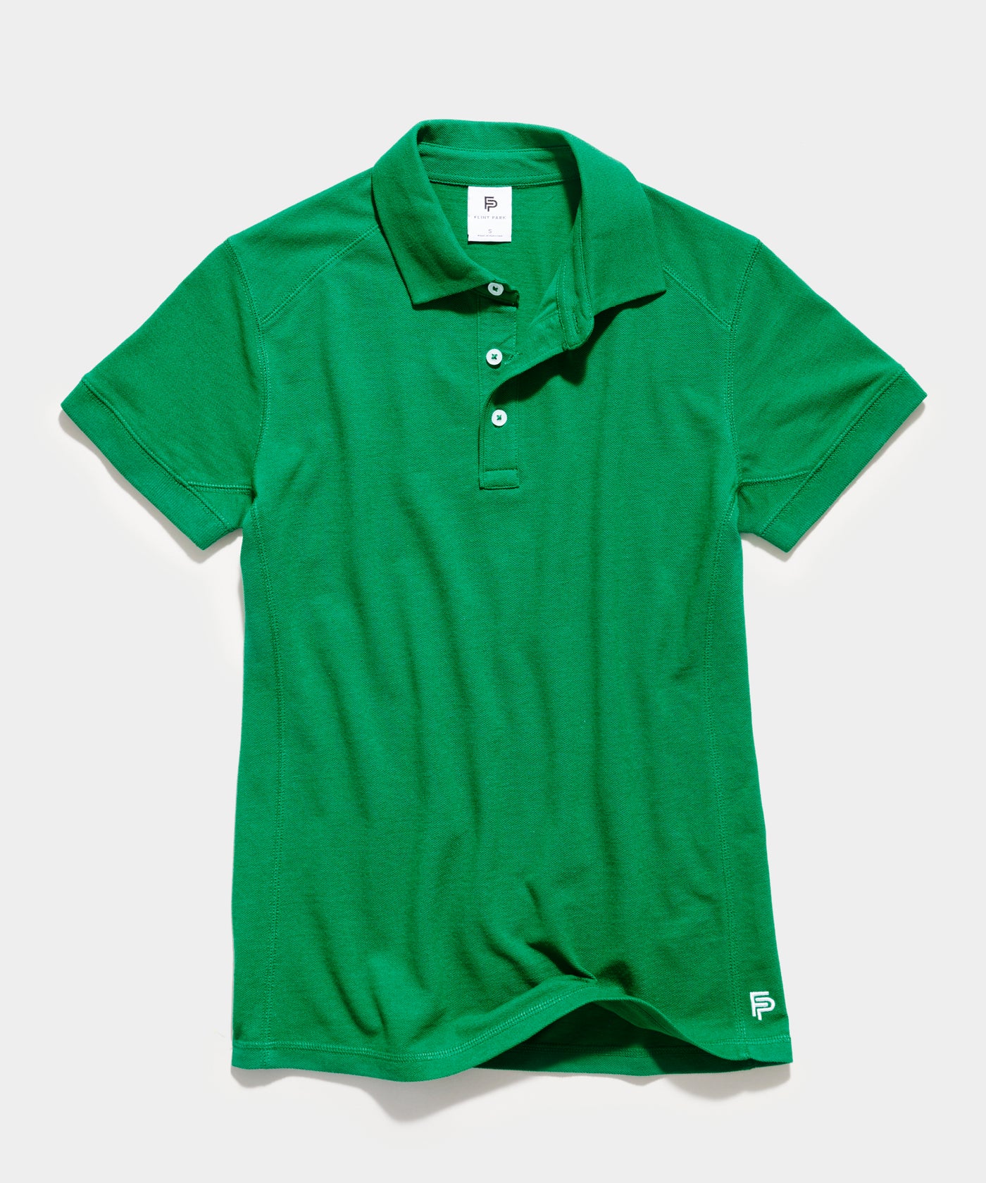 Women's Match Polo in Kelly Green
