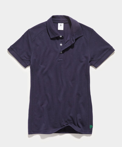 Women's Match Polo in Navy