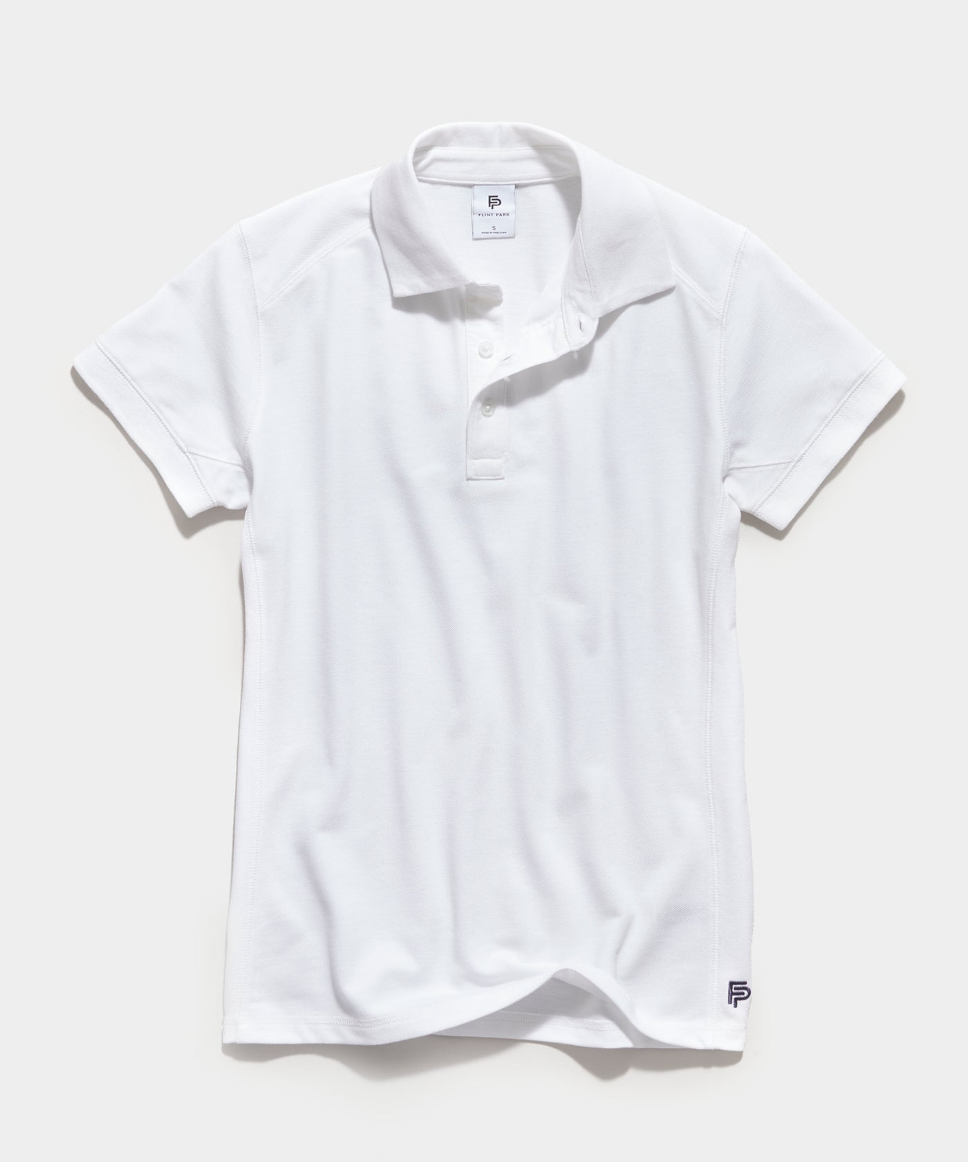 Women's Match Polo in White