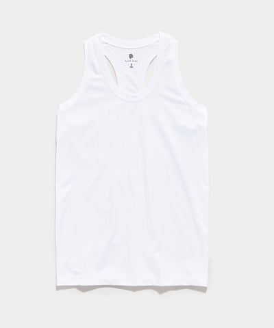 Women's Volley Tank White for Tennis & Pickelball